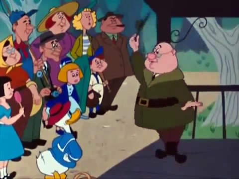 ★Only Disney Cartoons Donald Duck Grin and Bear It