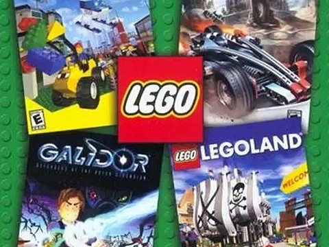 Get Lego 4 Game Collection (Legoland, Creator, Drome Racers and Top List