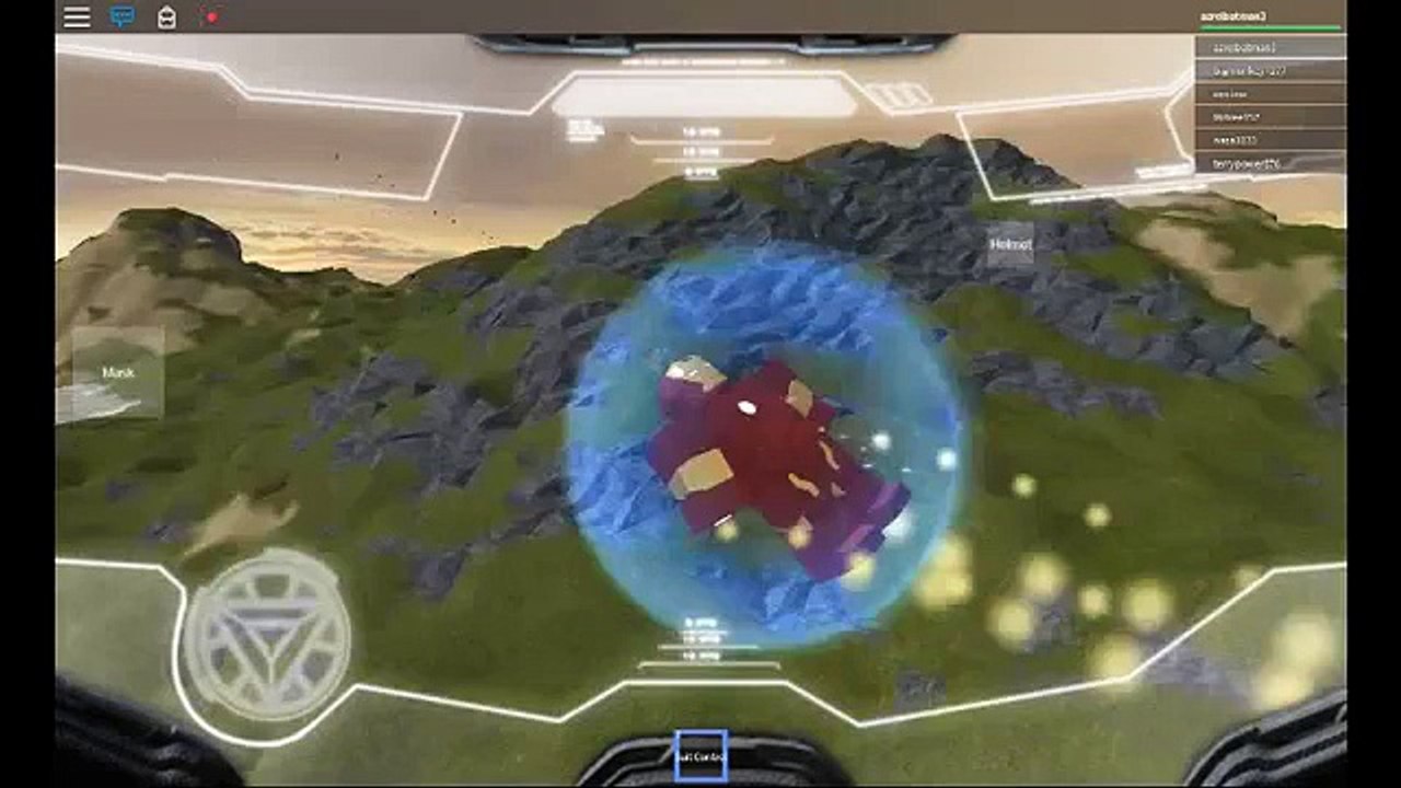 Drunk Iron man flight!-Iron man suit testing-Roblox