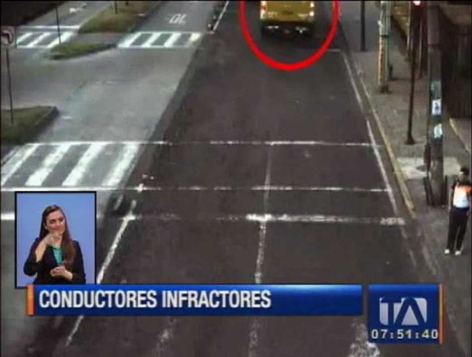 Conductores de transporte público cometen grave...