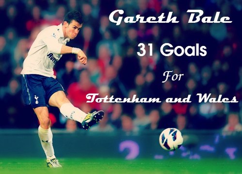 Gareth Bale All 31 Goals for Tottenham Hotspur and Wales 2012 13