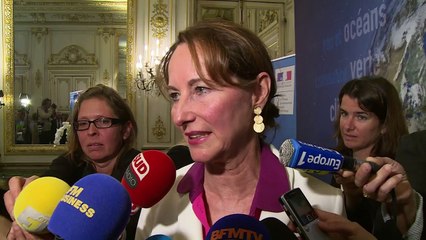 Conférence de presse de Ségolène Royal