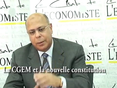 Mohamed Horani au Club de L'Economiste