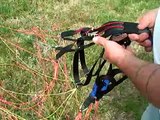 Powered Paragliding---Kiting without a harness in Alabama