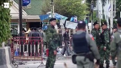Bangkok registra otra explosión mientras se busca al autor de la matanza