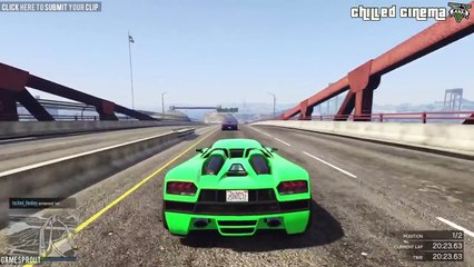 GTA V - Random Moments 24 (Break Dancing Car!)