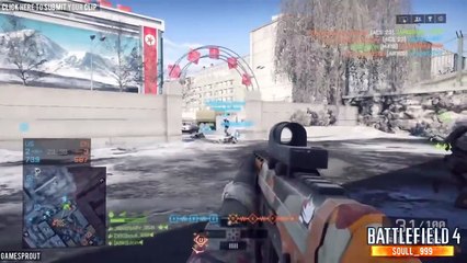 Battlefield 4 - Random Moments 45 (Flying Battlefield!)