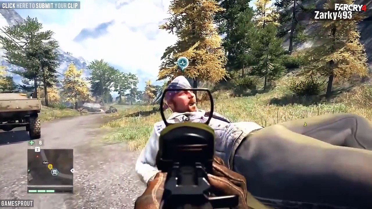 Far Cry 4 - Random Moments 2 (Crazy Animals & Stupid AI)