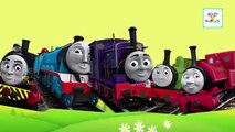 Thomas and Friends Cartoon Finger Family Songs | Nursery Rhyme And 2D Cartoon Animation For Children