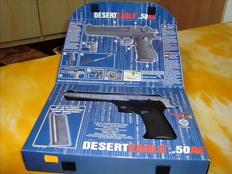 Desert Eagle .50AE Ultra Grade Spring Airsoft Gun [CyberGun/KWC] Review