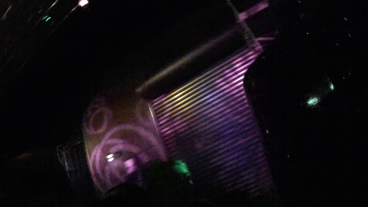 Rock and roller coaster on ride!