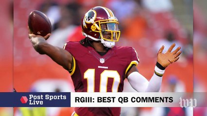 Download Video: Is it bad if RGIII believes he's the best quarterback in the league?