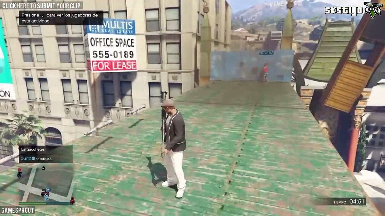 GTA V - Random Moments 25 (Forklift Thug Lyfe!)