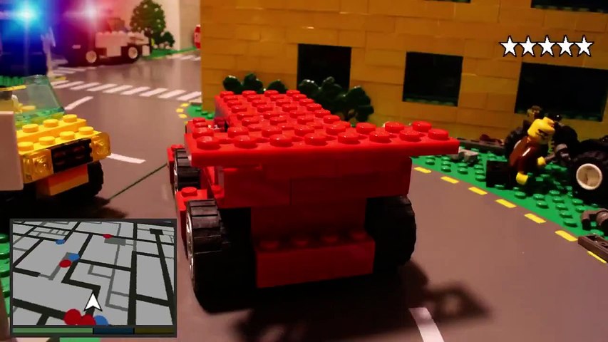 Grand Theft Auto Lego City! (LEGO Stop Motion)