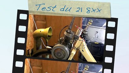 Test moteur Solex 45cc/650 de 1948