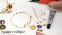 Instructions for Making the Deluxe Charm Bangle Bracelet Kits