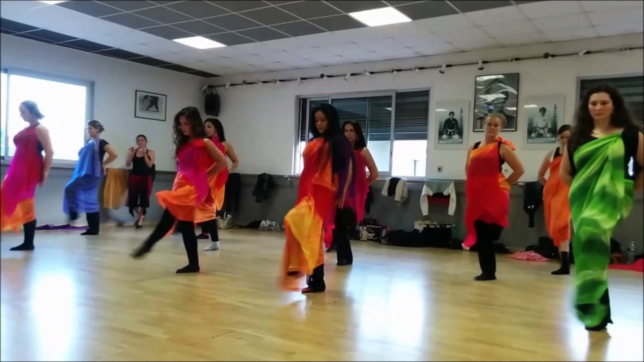 Stage de danse orientale avec Sigalite : fusion tango et voile oriental