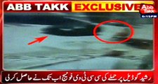 AbbTakk news acquires CCTV footage of Rashid Godil attack