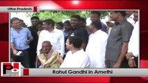 In Amethi, Rahul Gandhi slams Modi government