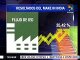 Programa Make In India propicia el aumento de la inversión extranjera