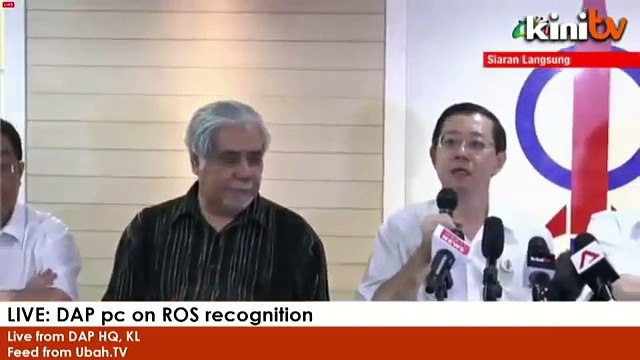 Guan Eng: DAP under attack, ROS decision sabotage