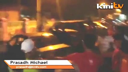 Scuffle at DAP Gelang Patah Ceramah