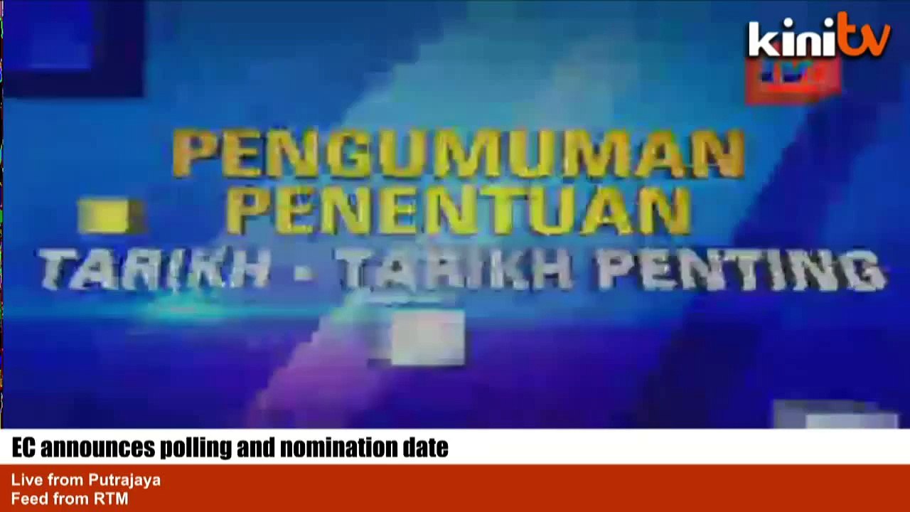 LIVE: EC announces polling and nomination dates