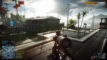 Battlefield 4 Multiplayer Sniper Gameplay - Paracel Storm!
