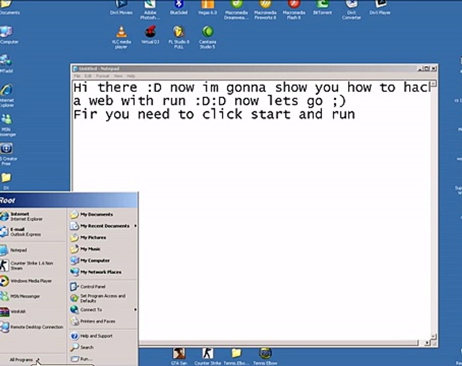 How to hack a website