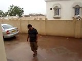 Rain in Ibri (Oman)