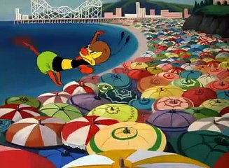 Donald Duck Bee at the Beach 1950