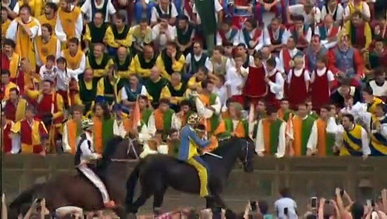 Italie : à Sienne, le célèbre Palio se termine sans bobos pour les chevaux