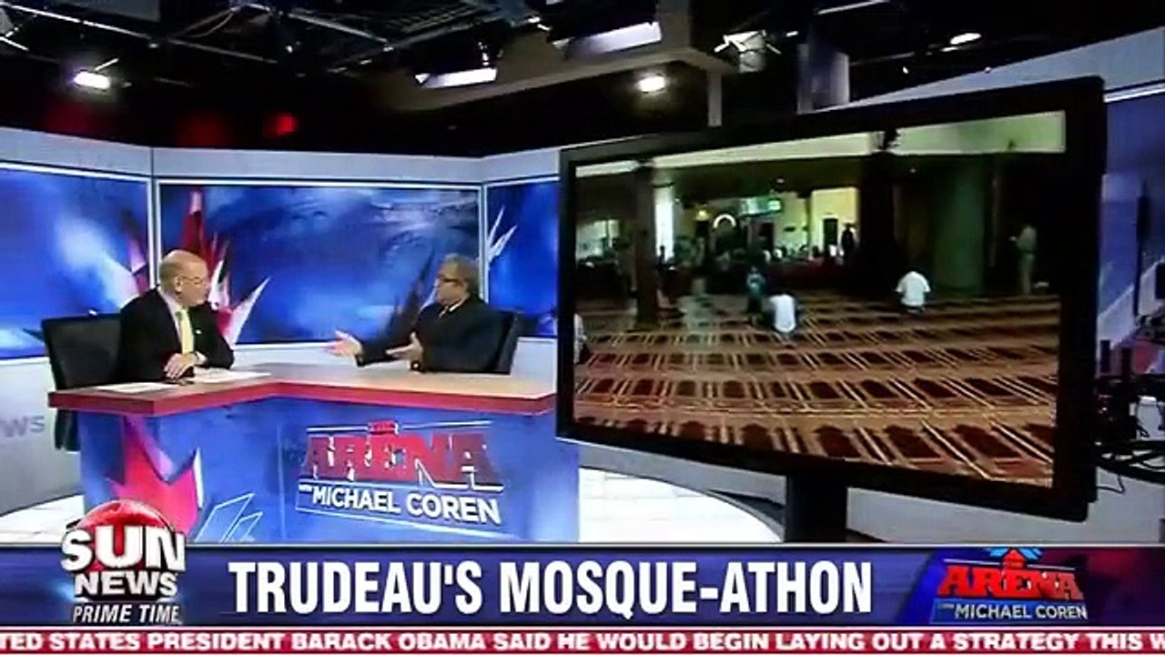 Michael Coren & Tarek Fatah - Justin Trudeau's fundamentalist Mosque-a-thon