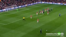 Michael Carrick  Own Goal HD : 0-1 - Manchester United v. Club Brugge - UCL 15-16 Play-offs 18.08.2015