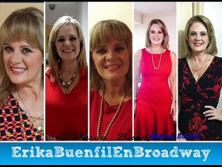 Érika Buenfil Logro para mi carrera estar en un teatro de Broadway
