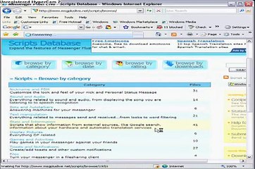 How to get Scripts on MSN