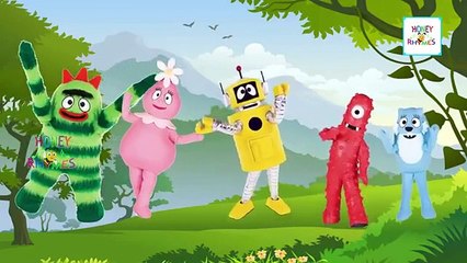 Finger Family Cartoon Rhymes for Children | Teletubbies The Simpsons  Yo Gabba Gabba!  Cartoon Songs