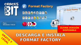 Descarga e instala Format Factory (última versión disponible) Gratis y legal 2015 - Español