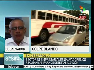 Empresarios salvadoreños orquestan una campaña contra el gobierno