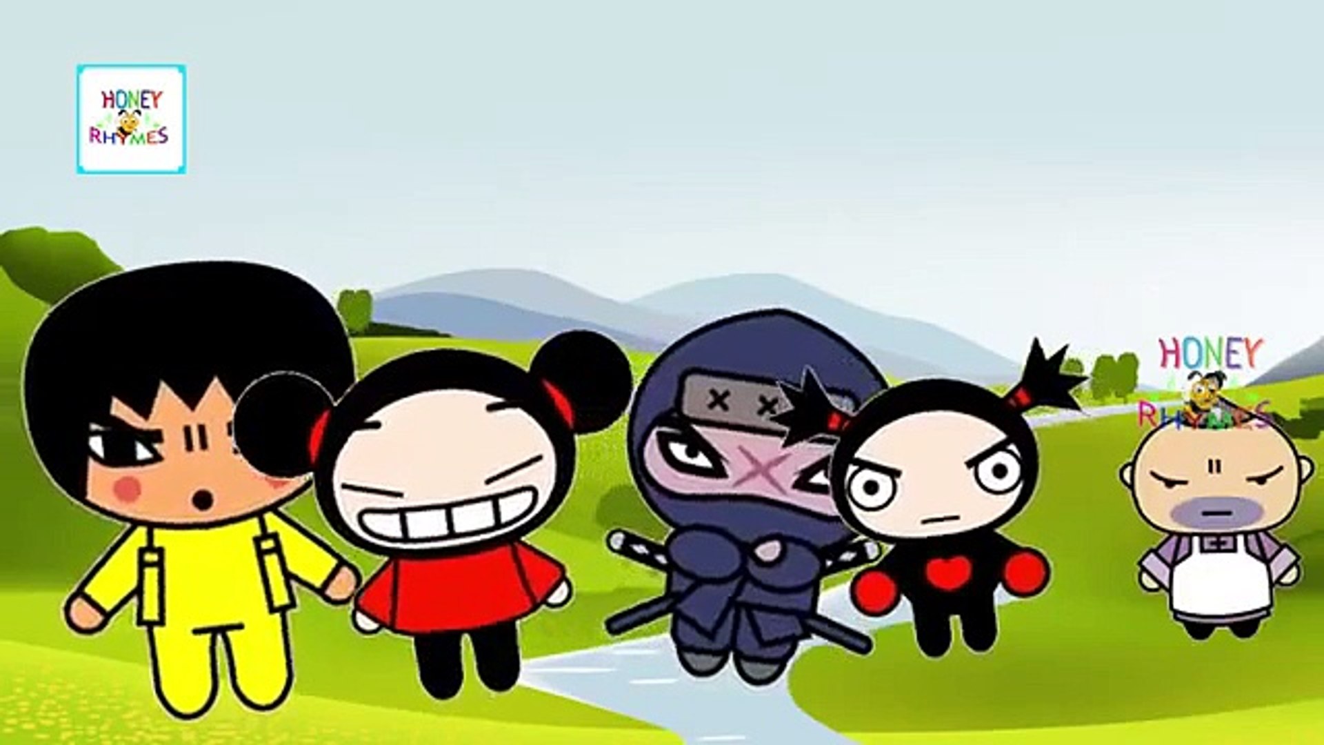 Pucca Funny Cartoon Animation Finger Family Children Nursery Rhymes Pucca Finger Family Songs Hd Video Dailymotion