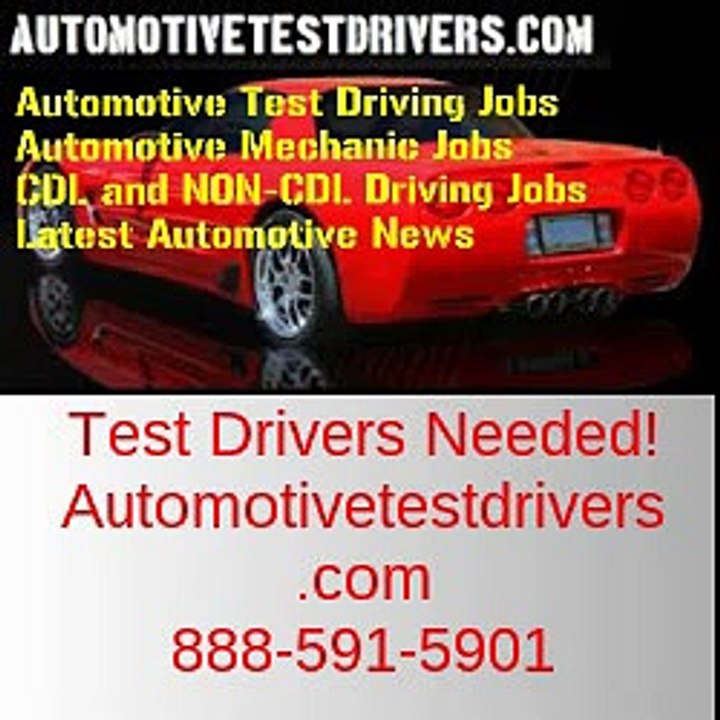 Test Driving Jobs In Merced CA | Autotestdrivers.com | 888-591-5901