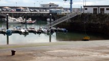 Paisajes de Asturias: El puerto de Candás. hoy 18 Agosto
