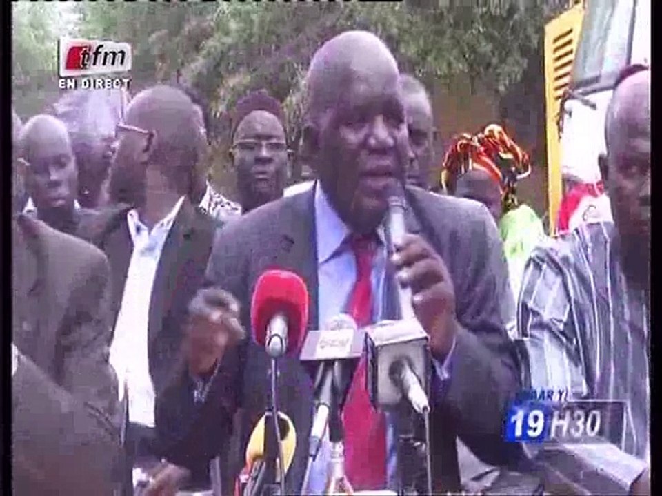 Oumar Sar du PDS s'exprime à propos de leur marche