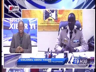 Le colonel Abou Thiam s'exprime à propos de la mission Sénégalaise en Guinée Bissau