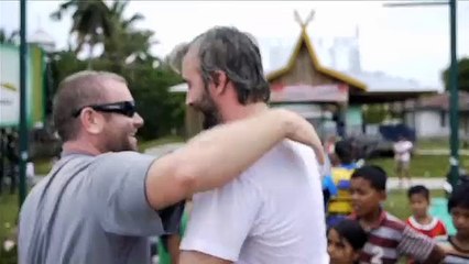 Near Crocodile Attack