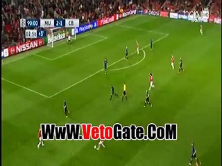 الهدف الثالث للمان يونايتد