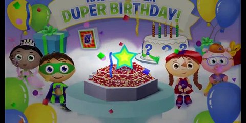 Super Why Cake Maker Birthday Party Cartoon Animation PBS Kids Game Play Walkthrough