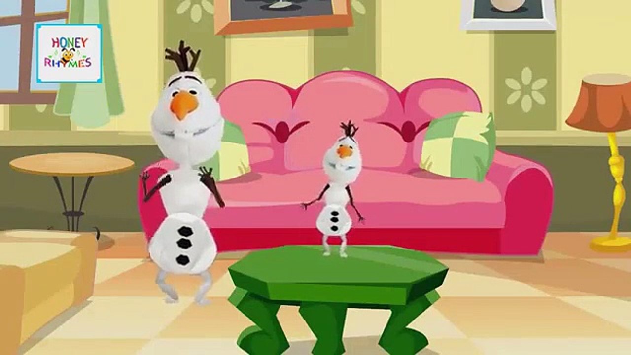 Disney Frozen Cartoon Finger Family | SHAPES ABC Songs Twinkle Twinkle Kids Nursery Rhymes & Songs