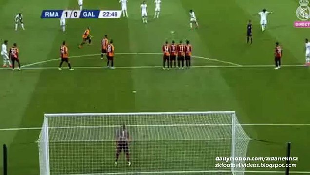 Cristiano Ronaldo Fantastic Free-Kick _ Real Madrid v. Galatasaray - Trofeo Bernabeu 18.08.2015 HD
