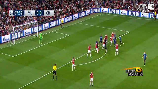 اهداف مباراة مانشستر يونايتد وكلوب بروج 3-1 [2015_08_18]